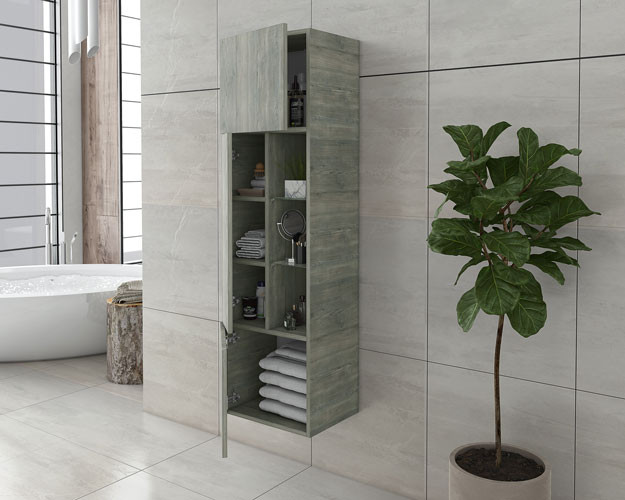 Drop Στήλη 40 White 5SIN040 Στήλη Επίπλου Μπάνιου