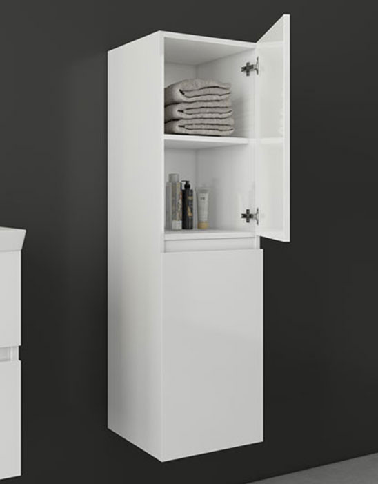 Drop Στήλη 35 White 5SLX035 Στήλη Επίπλου Μπάνιου