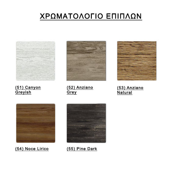 Sanitec Alba Β 70 Ανάγλυφο Συνθετικό Βάση Επίπλου Μπάνιου Με Νιπτήρα