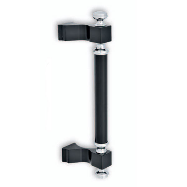 Best 01 Λαβή Εξώπορτας Μαύρο/Χρώμιο