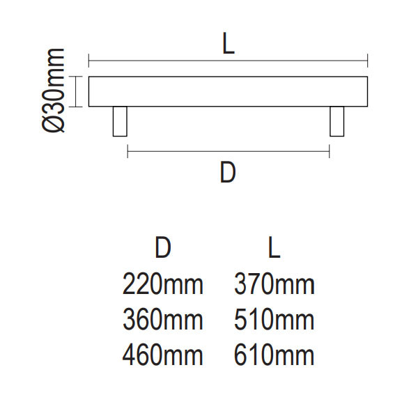 Viometale Vio 04.6700 Λαβή Εξώπορτας Μπρονζέ