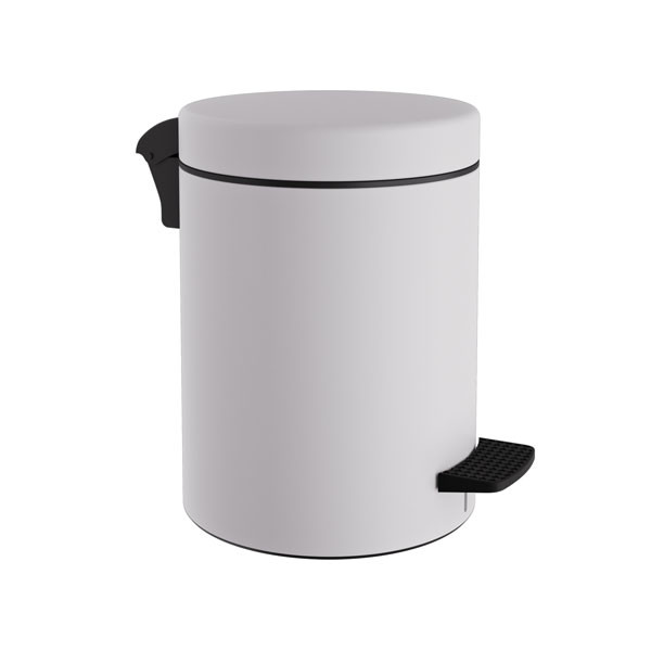 Pam Matt White (Black) 05-096-003 Χαρτοδοχείο Μπάνιου