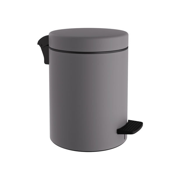 Pam Matt Concrete Grey 05-096-163 Χαρτοδοχείο Μπάνιου