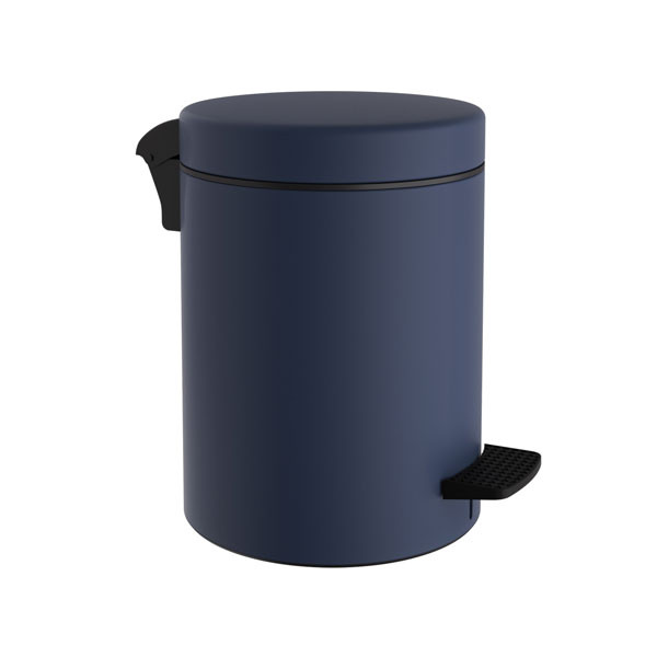 Pam Matt Navy Blue 05-096-203 Χαρτοδοχείο Μπάνιου