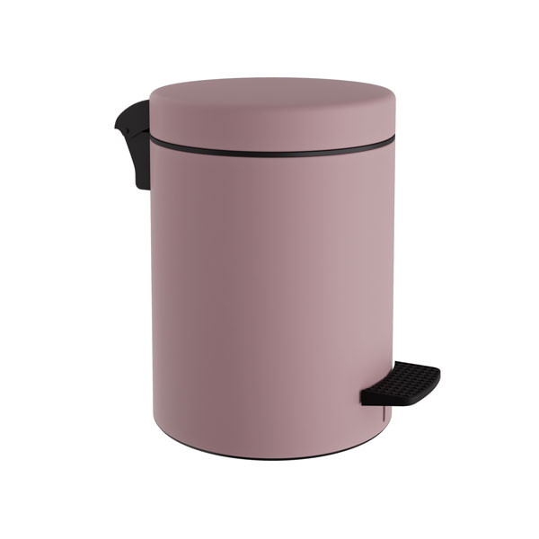 Pam Pink Matt 05-096-303 Χαρτοδοχείο Μπάνιου