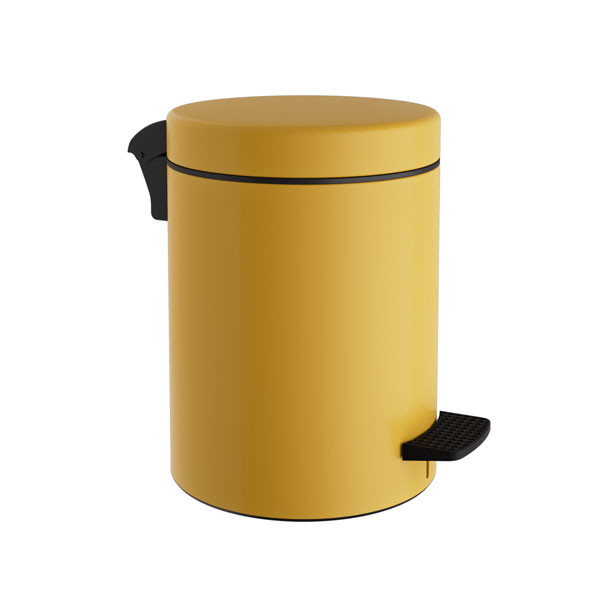 Pam Matt Yellow 05-096-603 Χαρτοδοχείο Μπάνιου