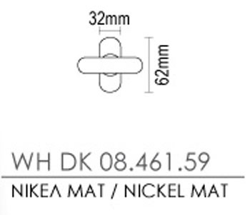 Viometale Vio 08.461.57 Γρυλόχερο Παραθύρου Όρο Ματ