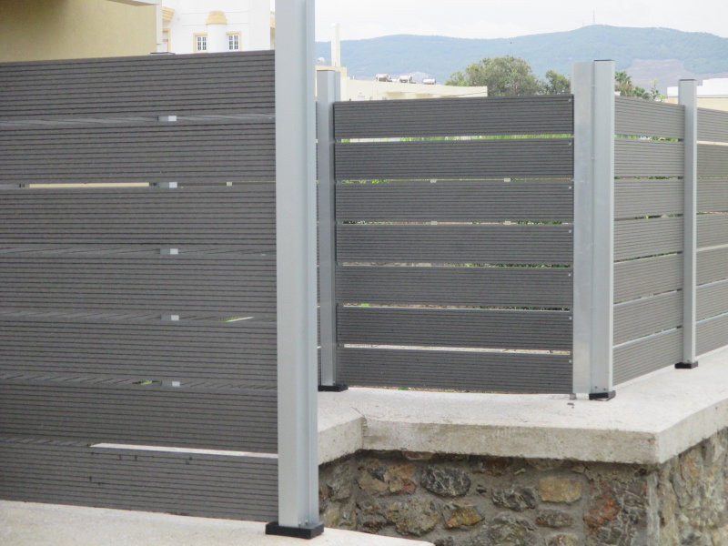 WPC DECK Σανίδα Περίφραξης Brown 2044-13