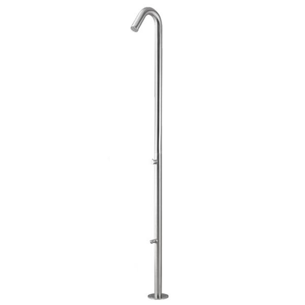 KLS Brushed Nickel 101012 Στήλη Ντους Εξωτερικού Χώρου