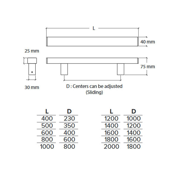Convex 1031 Λαβή Εξώπορτας Φυσική Ανοδίωση