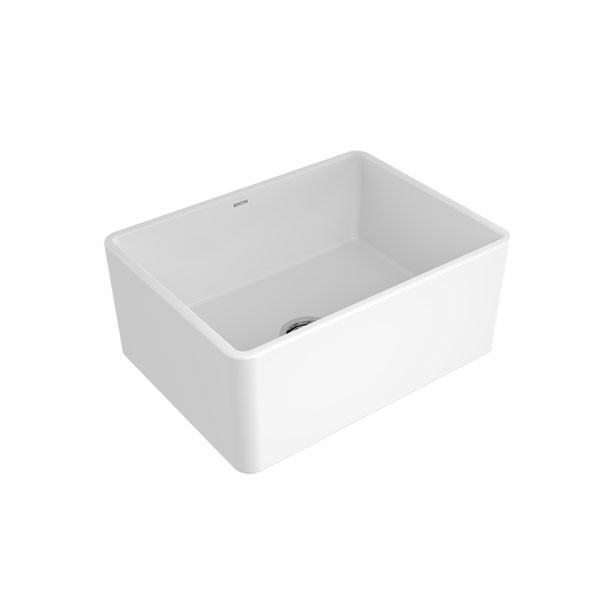 Bocchi Farmhouse 1099-301 White Matt Νεροχύτης Πορσελάνινος Επικαθήμενος