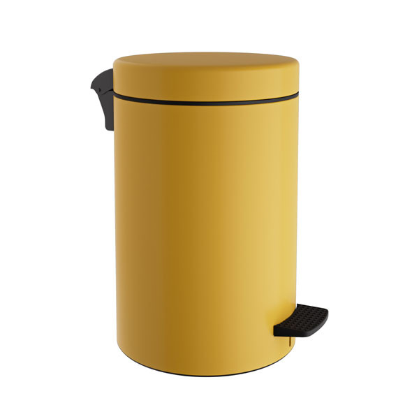 Pam Matt Yellow 12-090-603 Δοχείο Απορριμάτων Κουζίνας 12 Lt