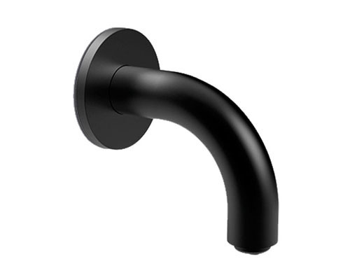 Almar 12144/10-400 Black Matt Επιτοίχιο Στόμιο