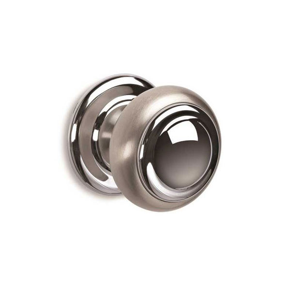 Convex 141 Πόμολο Μπουλ Εξώπορτας Χρώμιο / Ματ Νίκελ