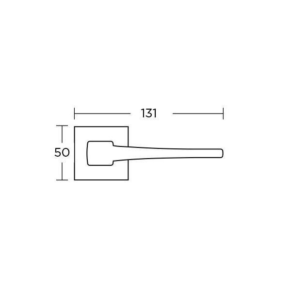 Convex 1495 Πόμολο Eξώπορτας Χρώμιο