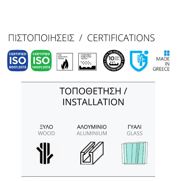Convex 1905P Λαβή Εξώπορτας Ματ Νίκελ
