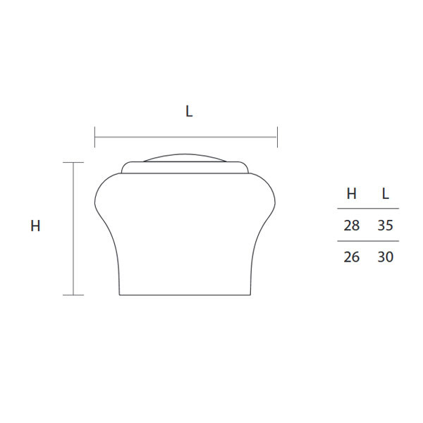 Convex 171-35 Πομολάκι Ματ Όρο/Όρο