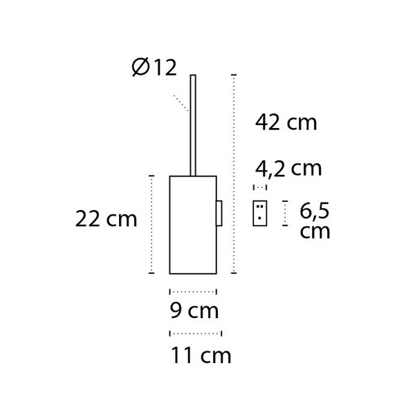 Karag 177766 Bianco Opaco Πιγκάλ Μπάνιου