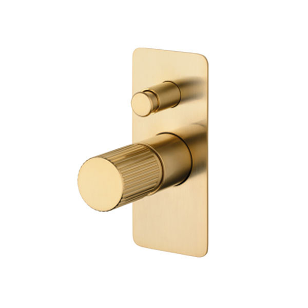 Eurorama Oso178030SL-201 Light Gold Brushed Επιτοίχιος Μίκτης Με Εκτροπέα