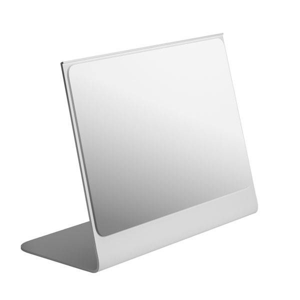 Pam 2015-033 Matt White Καθρέπτης Μπάνιου Επικαθήμενος