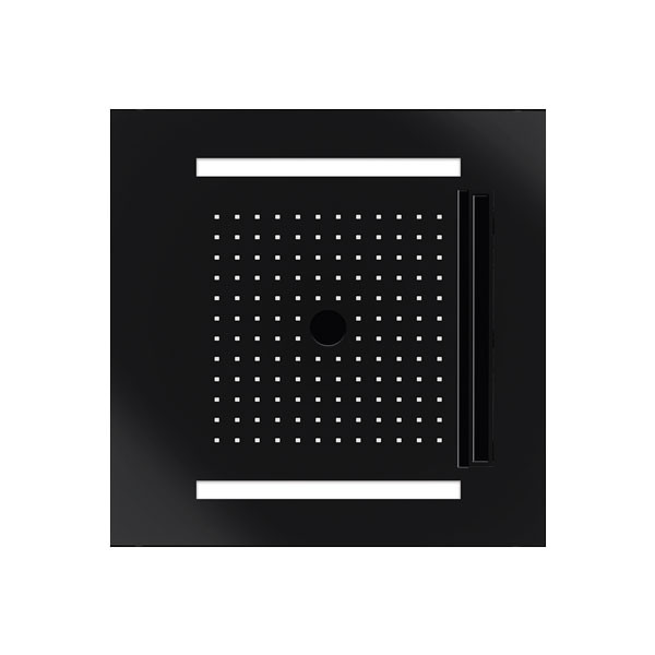 Almar E044302-400 Temotion Icicle Black Matt Κεφαλή Χρωματοθεραπείας