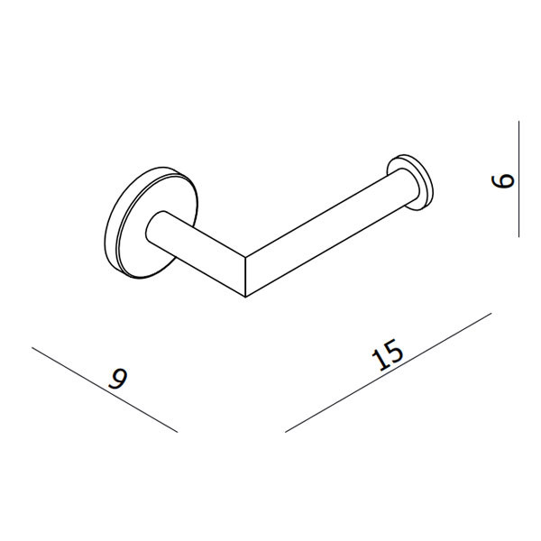 Langberger 108 21108-48Α-300 White Matt Χαρτοθήκη