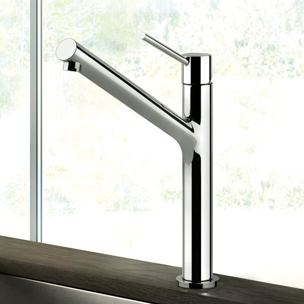 Gessi Thalium 23551-031 Chrome Μπαταρία Κουζίνας Πάγκου