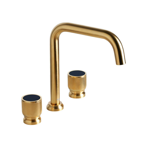 Armando Vicario Lumiere 516043-201 Gold Brushed Νιπτήρος Τριών Οπών