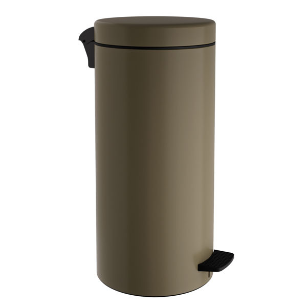Pam Matt Light Bronze 2553-963 Δοχείο Απορριμάτων Κουζίνας 25 Lt