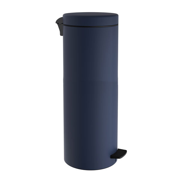 Pam Matt Navy Blue 2565-203 Δοχείο Απορριμάτων Κουζίνας 30 Lt