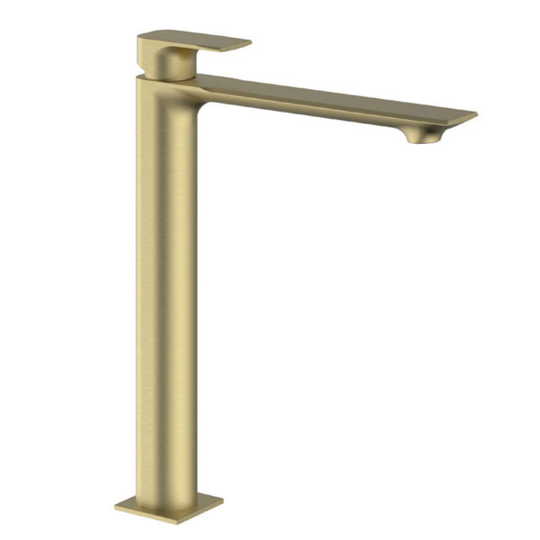 Teorema Slope Soft Brass 320905 Μπαταρία Νιπτήρος Ψηλή