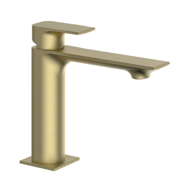 Teorema Slope Soft Brass 320911 Μπαταρία Νιπτήρος