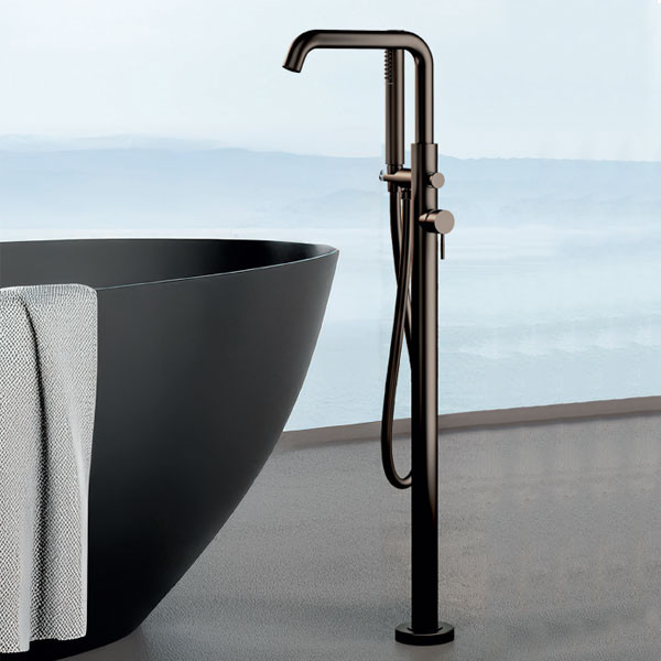 La Torre 34078-410 Black Brushed Επιδαπέδια Μπαταρία