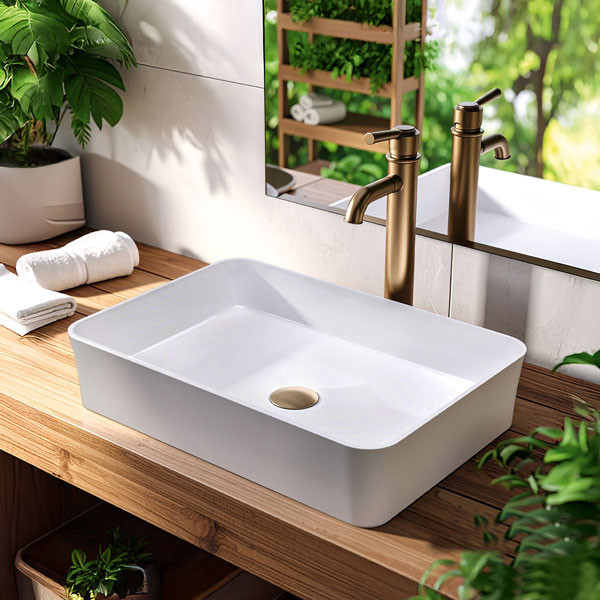 Bianco Ceramica Sento 34760-300 Νιπτήρας Eπικαθήμενος