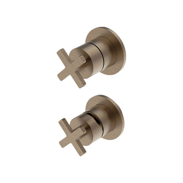 La Torre Elle Cross 38316-221 Antique Brass Επιτοίχιος Μίκτης Με Εκτροπέα