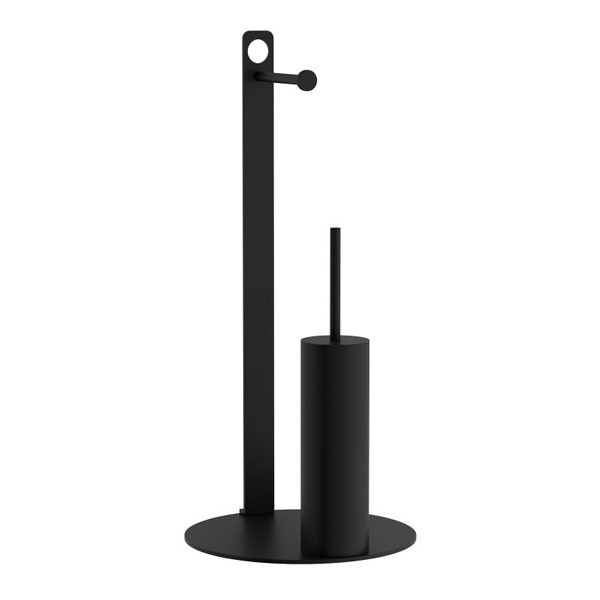 Pam Matt Black 4-400-403 Πιγκάλ & Χαρτοθήκη Μπάνιου