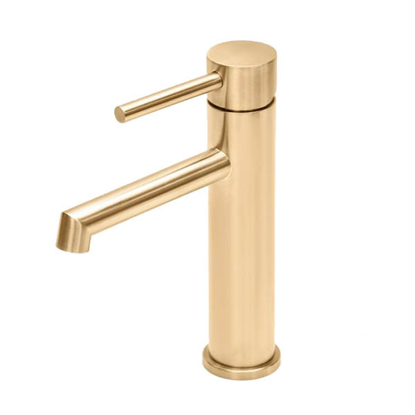 Gloria VIP Brushed Gold 411202 Μπαταρία Νιπτήρος Χαμηλή