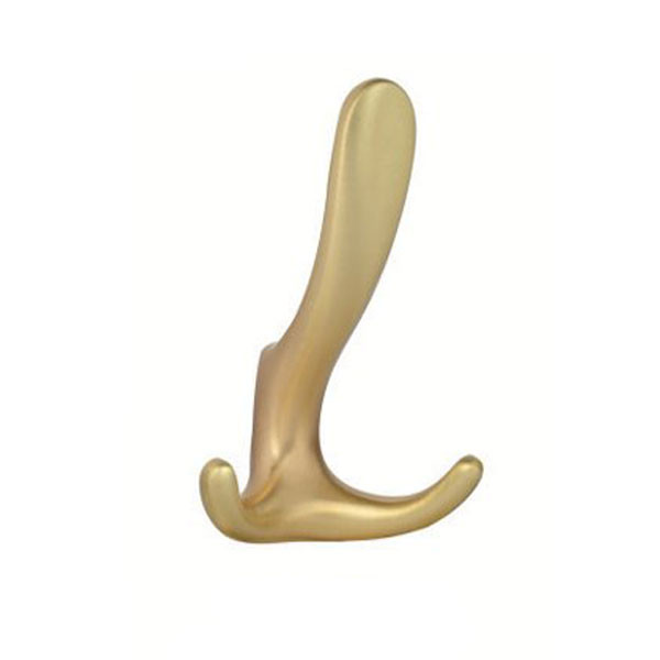 Import 4254 Κρεμάστρα Τοίχου Τριπλή Χρυσή Ματ