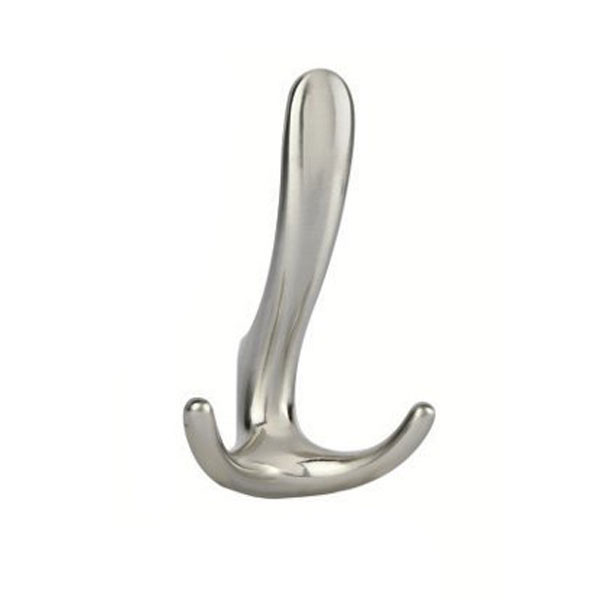 Import 4254 Κρεμάστρα Τοίχου Τριπλή Νίκελ Ματ