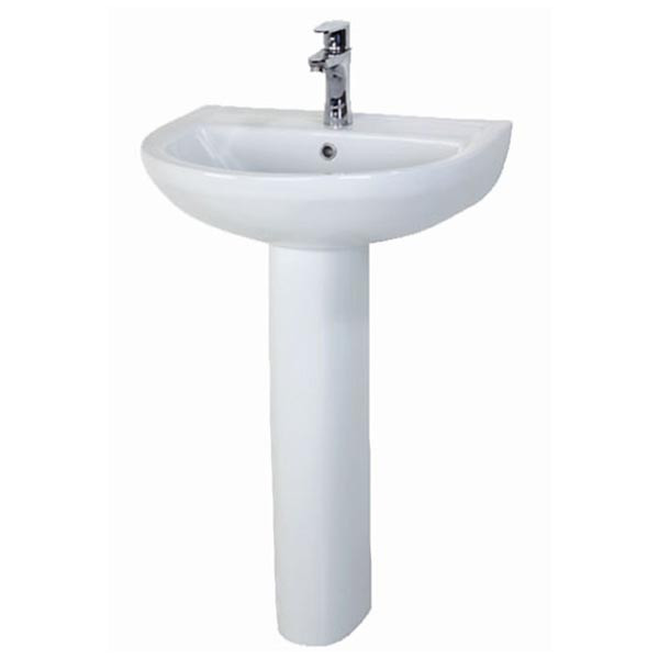 KLP Model T 442035 Νιπτήρας Με Κολώνα