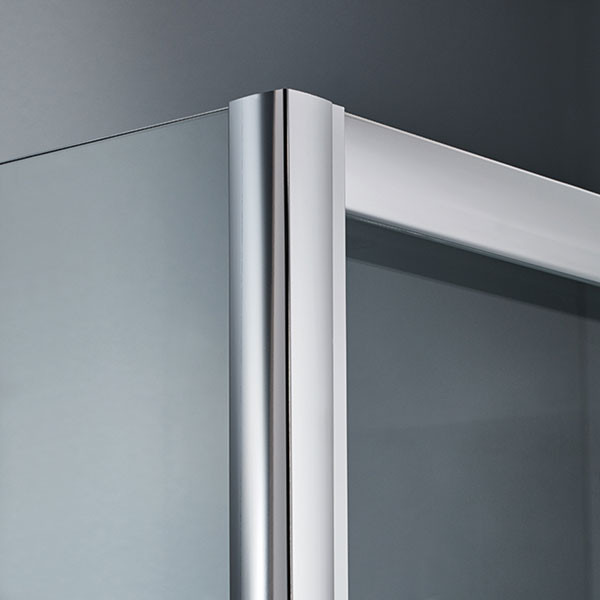 Starlet Slider (1+1) SLS - Side Panel SPS Fabric Καμπίνα Ασύμμετρης Ντουζιέρας