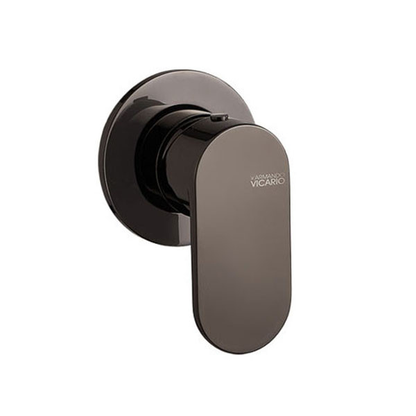 Armando Vicario Slim 500050-405 Black Chrome Επιτοίχιος Μίκτης