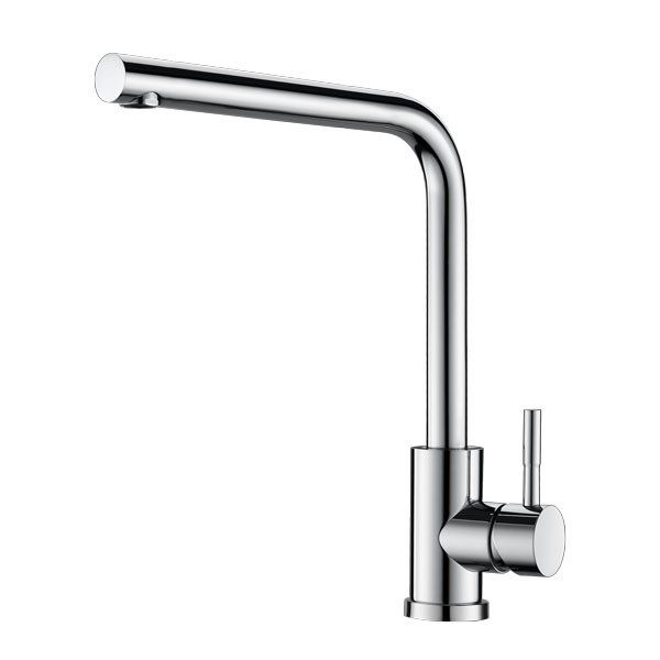 Helika Forte 5553E2 Chrome Μπαταρία Κουζίνας Πάγκου