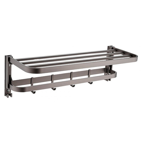 Gloria Port Mando Gun Metal 612320 Πετσετοθήκη Ραφιέρα