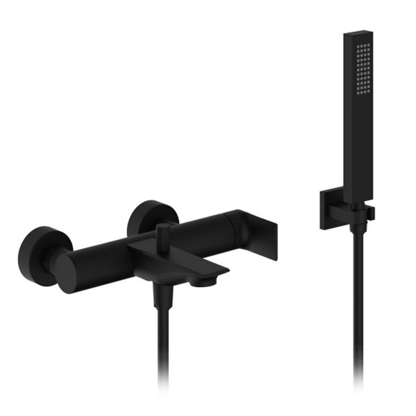 Teorema Slope Black Matt 630950 Μπαταρία Λουτρού