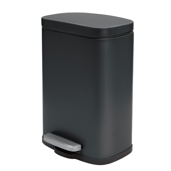 Kolossos Akira Black Matt 635392 Χαρτοδοχείο Μπάνιου