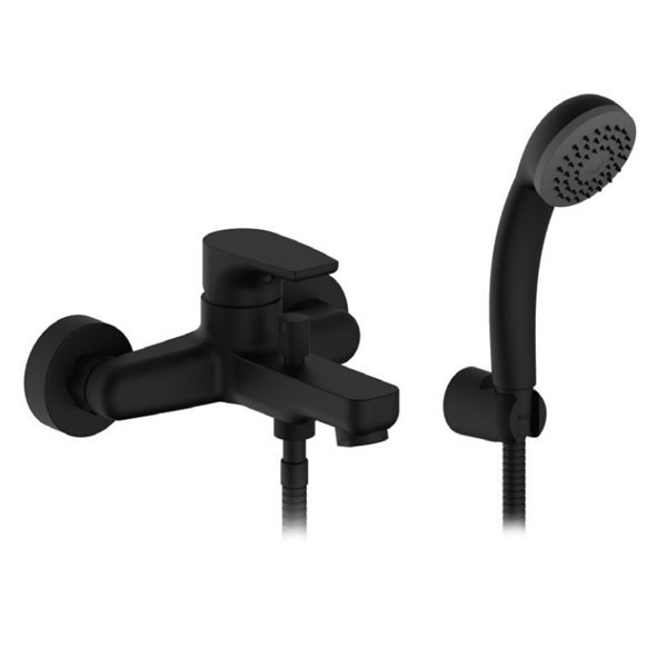 Teorema Bing Black Matt 637755 Μπαταρία Λουτρού