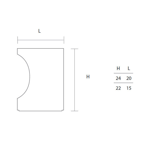 Convex 647-14 Πομολάκι Ματ Μαύρο