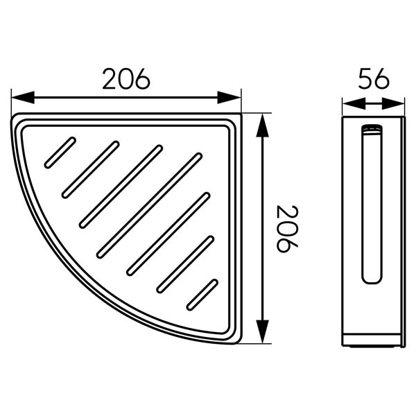 Ferro 65564.4 Σπογγοθήκη Μπάνιου