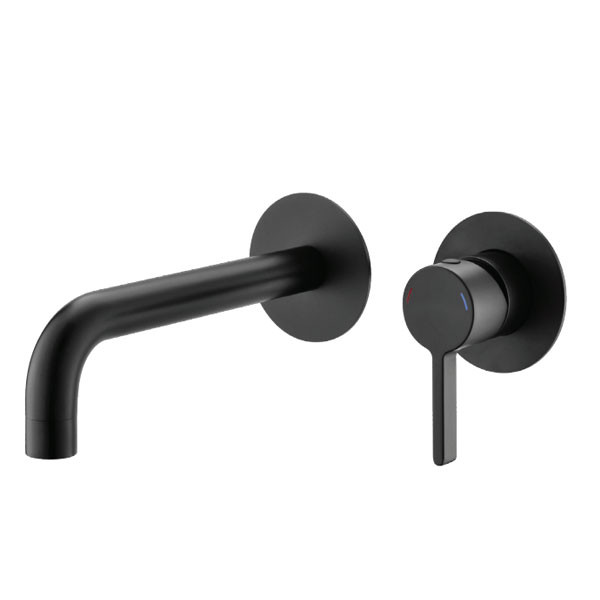 KLS Carla Black Matt 690313MB Μπαταρία Νιπτήρος Εντοιχισμού